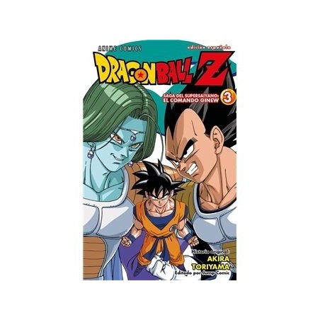 Dragon Ball Z Anime Comics Saga del comando Ginew nº 03/06