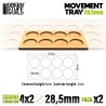 Bandejas de Movimiento DM 28.5mm 4x2 - Hostigador Filas