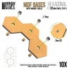 Bases Hexagonales Triples 32mm - Tipo 1