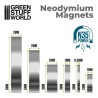 Imanes Neodimio 2x1mm - 100 unidades (N35)