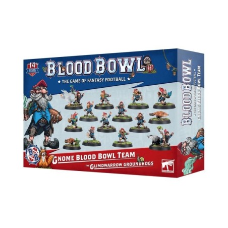 Equipo Gnome de Blood Bowl The Glimdwarrow Groundhogs 202-41