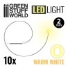 Luces LED Blanco Calido - 2mm