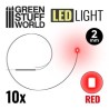 Luces LED ROJAS - 2mm