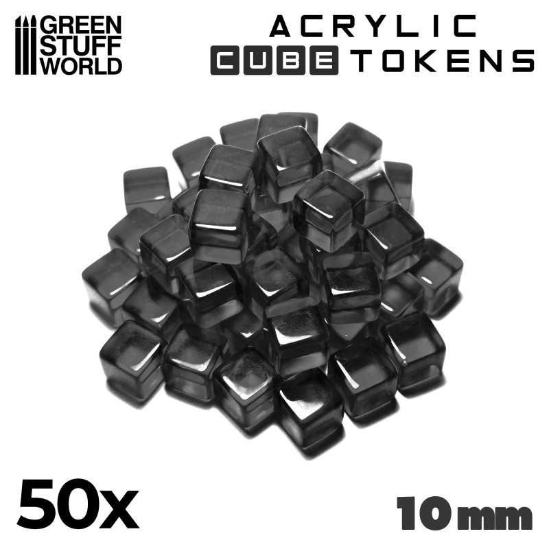 Token Cubos - Negro 10mm