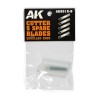 Filo Biselado (5 Cuchillas de Repuesto) para AK Hobby Knife