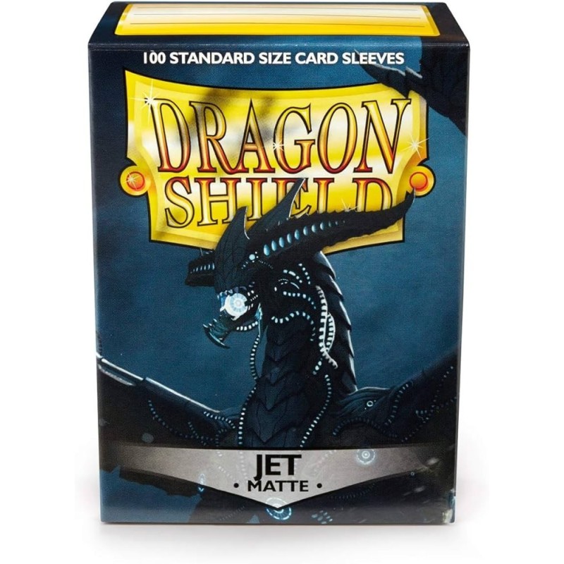 Dragon Shield Standard Sleeves - Matte Jet (100 Sleeves)11024