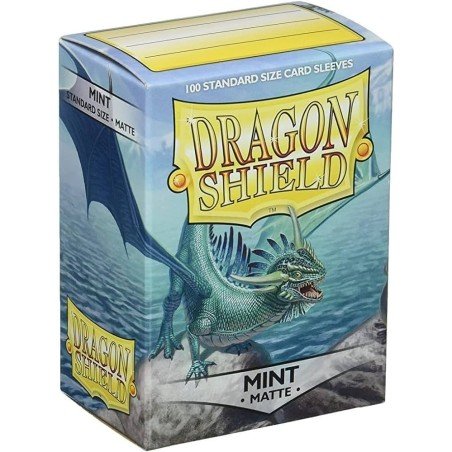 Dragon Shield Standard Sleeves - Matte Mint (100 Sleeves) AT-11025