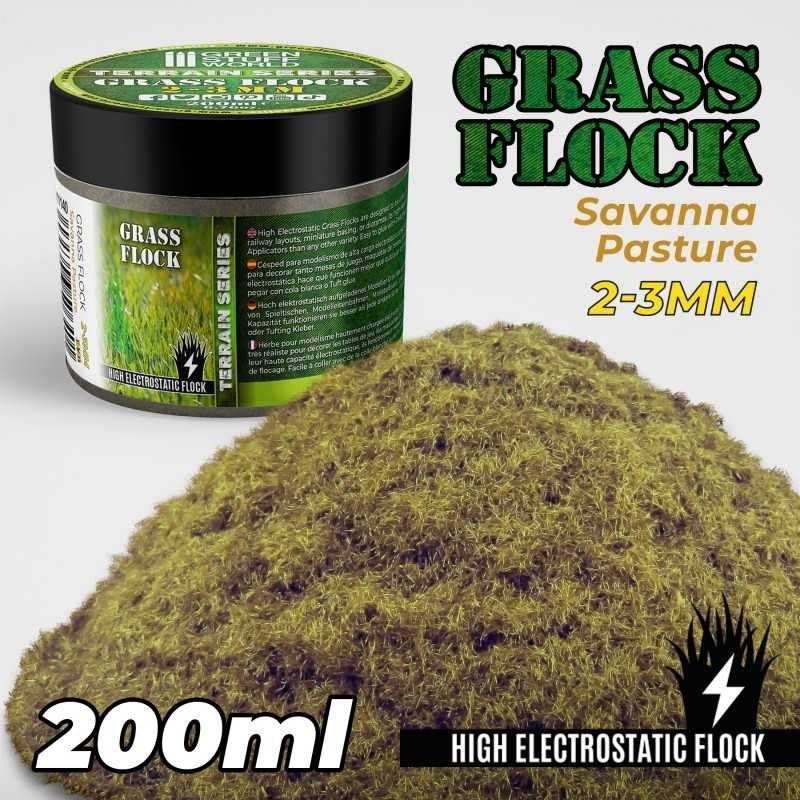 Cesped Electrostatico 2-3mm - SAVANNA PASTURE - 200ml