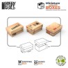 Cajas en Miniatura Impresas - Pequeñas