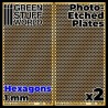 Placas Fotograbados - Hexagonos Grandes