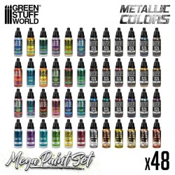 Mega Set de Pinturas Metalicas