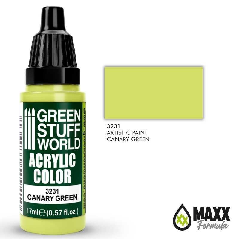 Pintura Acrilica CANARY GREEN