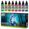 Set 8x Pinturas Fluor