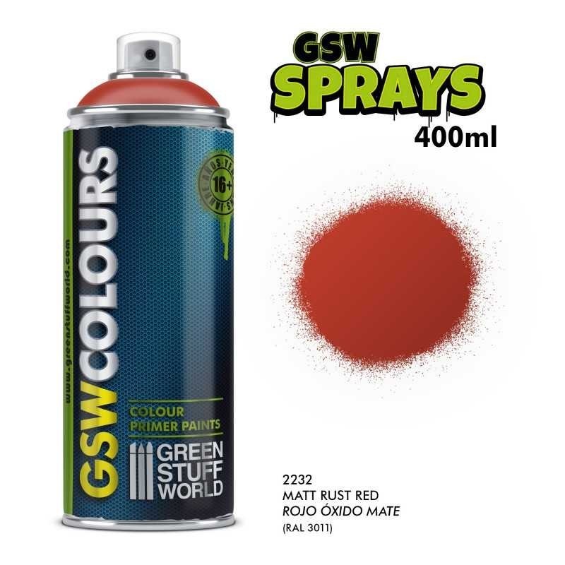 SPRAY Colours - ROJO Mate 400ml