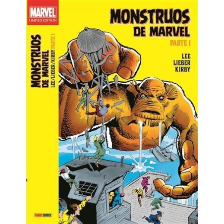 Monstruos Marvel De Stan Lee Larry Lieber Y Jack Kirby 1 (Marvel Limited Edition) (Español)