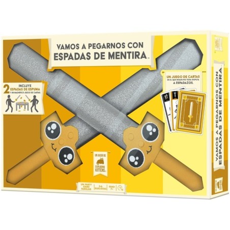 Vamos a Pegarnos con Espadas de Mentira (Español)