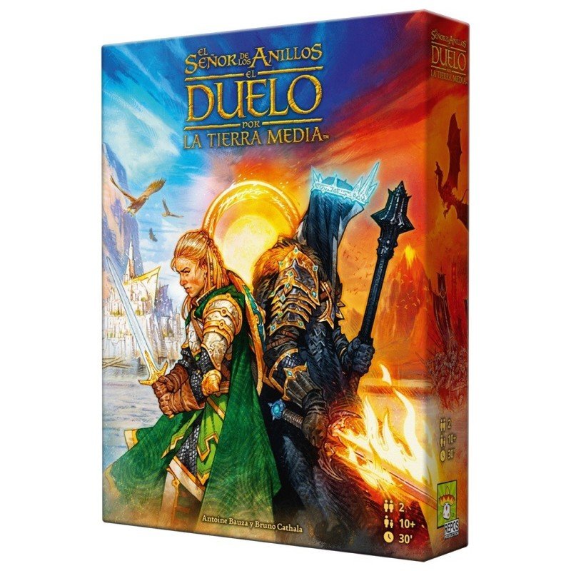 Duelo por Tierra Media El Señor de los AnillosJuegos de MesaAtheneas Hobby S.L.
