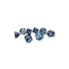 Nebula Flourite/white Polyhedral 7-Dice Set