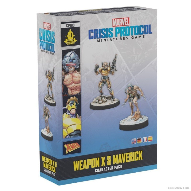 Marvel Crisis Protocol Weapon X & MaverickJuegos de MesaAtheneas Hobby S.L.