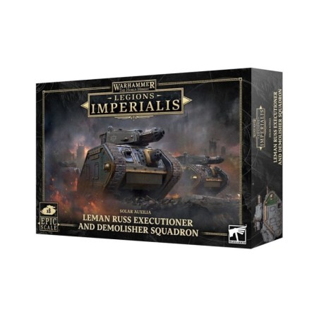 Legions Imperialis: Leman Russ Executioner y Demolisher Squadron 03-64
