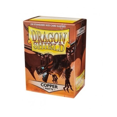 Dragon Shield Standard Matte Sleeves - Matte Copper AT-11016