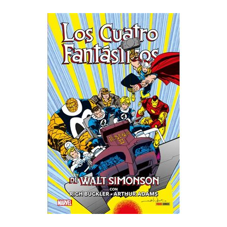 Los 4 Fantásticos De Walt Simonson (Español)