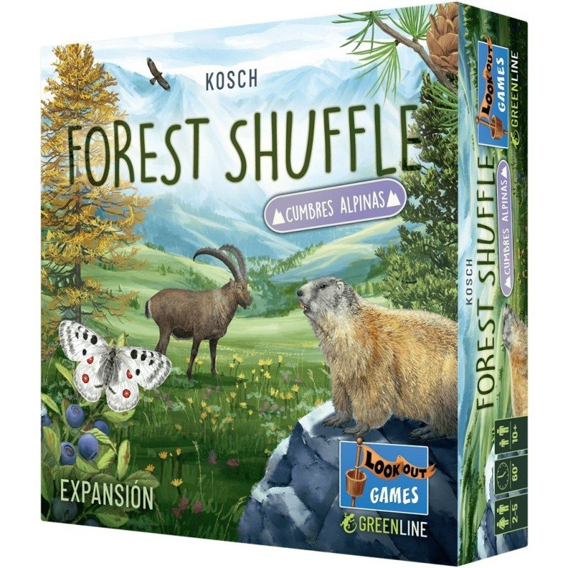 Forest Shuffle Cumbres AlpinasJuegos de MesaAtheneas Hobby S.L.