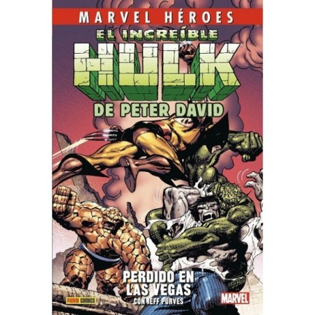 Marvel Héroes El Increible Hulk De Peter Davis 2. Perdido En Las Vegas (Español)
