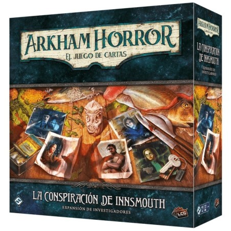 Arkham Horror La conspiración de Innsmouth Exp. Investigación