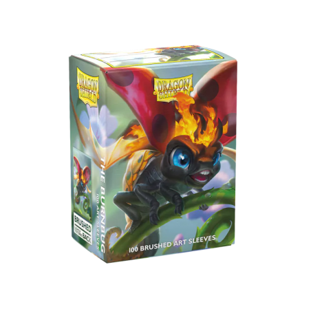 Dragon Shield Standard size Brushed Art Sleeves - The Burnbug (100 Sleeves)