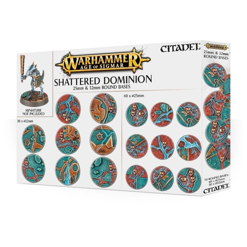 Kit de detalle para peanas 25mm & 32mm Shattered Dominion 66-96