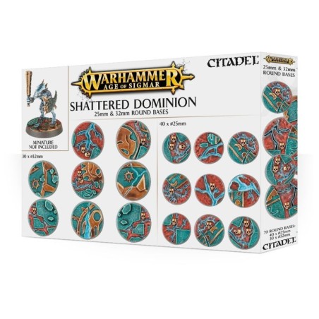Kit de detalle para peanas 25mm & 32mm Shattered Dominion 66-96
