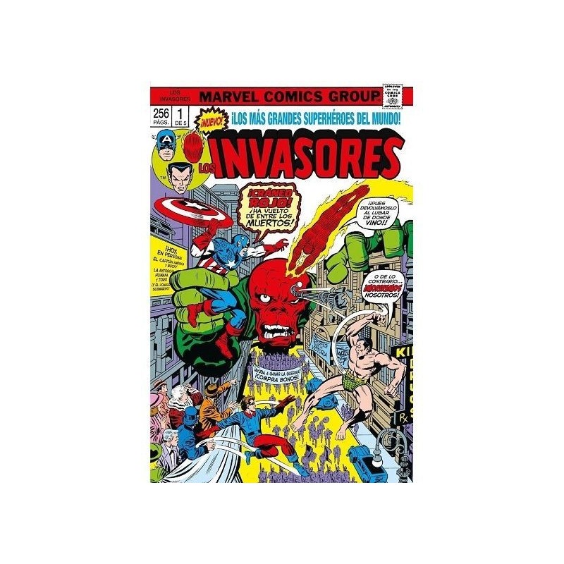 TPB Los Invasores 1 de 5. Marvel Limited Edition (Español)