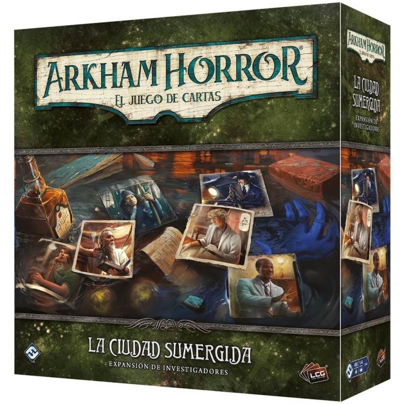 Arkham Horror: La ciudad sumergida exp. investigadores