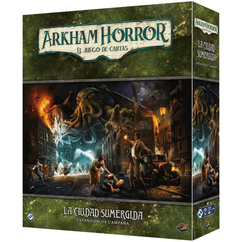 Arkham Horror: La ciudad sumergida exp. campañaJuegos de MesaAtheneas Hobby S.L.