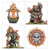 Equipo Chaos Dwarf de Blood Bowl Team: Zharr-Naggrund Ziggurats