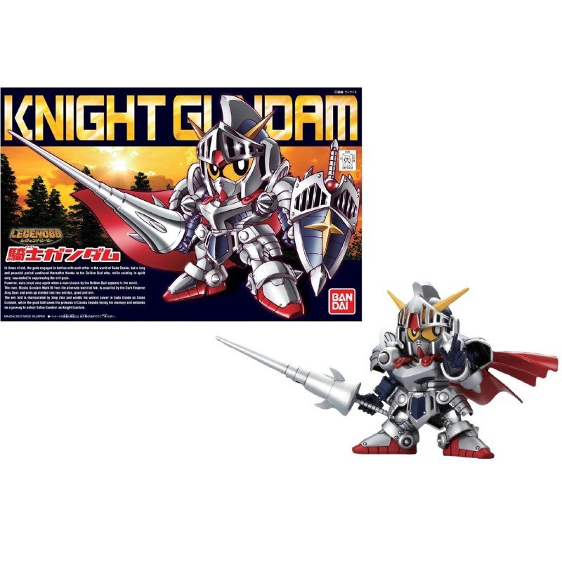 GUNDAM - SD - BB370 LegendBB Knight Gundam - Model Kit - 8cm
