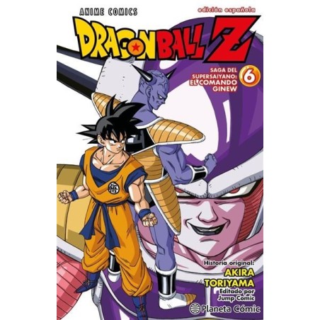 Dragon Ball Z Anime Comics Saga del comando Ginew nº 06/06 (Español)
