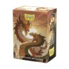 Dragon Shield Sleeves - Standard size - Matte Dual Art - Wood Snake 2025 (100 Sleeves)