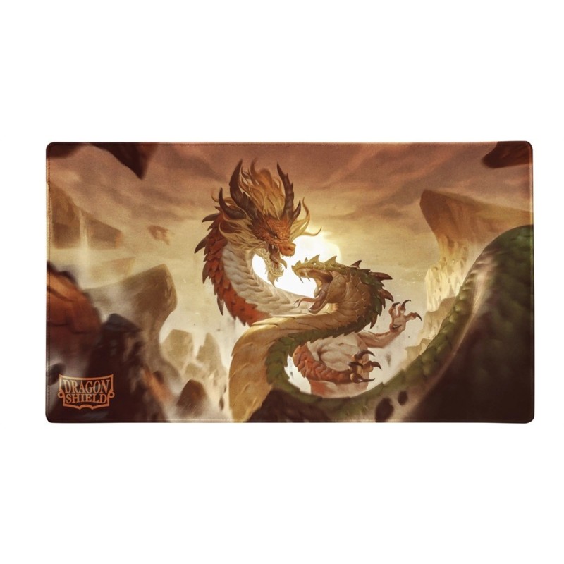 Dragon Shield Playmat + Tube - Wood Snake 2025