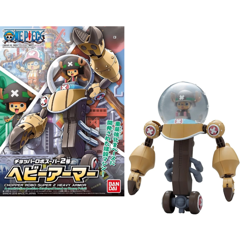 ONE PIECE - Model Kit - Chopper Robo Super 2 Heavy Armor - 10 CM