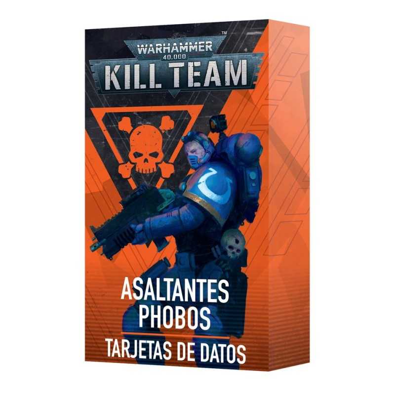 Kill Team: Asaltantes Phobos – Tarjetas de datos