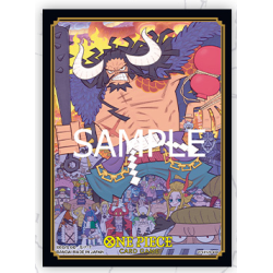 One Piece Card Game - Official Sleeve 7 - LUFFY