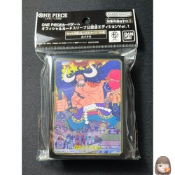 One Piece Card Game - Official Sleeve 7 - LUFFY