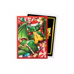 Dragon Shield Standard Brushed Art Sleeves - Christmas 2024 (100 Sleeves)