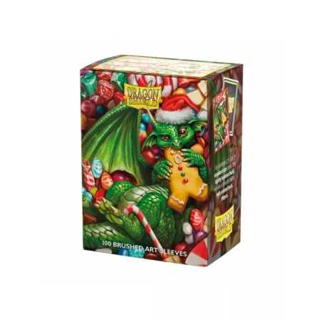 Dragon Shield Standard Brushed Art Sleeves - Christmas 2024 (100 Sleeves)