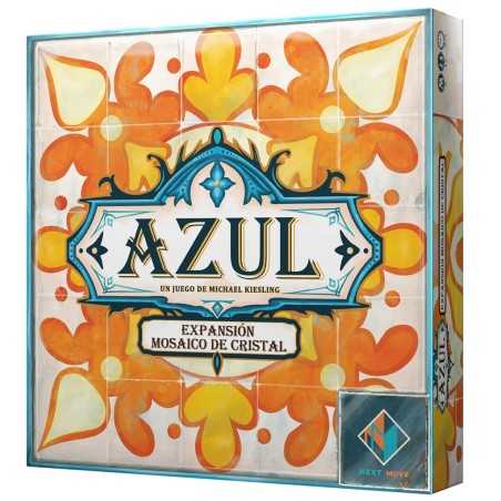 Azul Mosaico de cristal (Español)