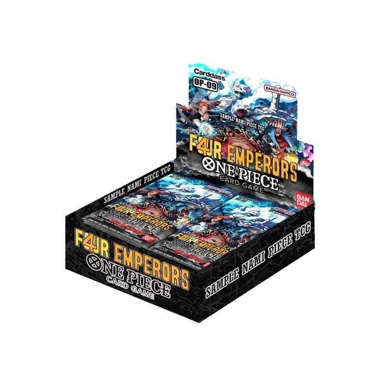 ONE PIECE CARD GAME OP09 BOOSTER DISPLAY (24 PACKS)