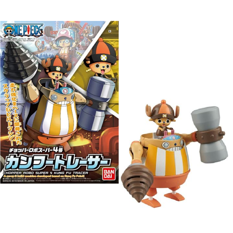 ONE PIECE - Model Kit - Chopper Robo Super 4 Kung Fu Tracer - 10 CM