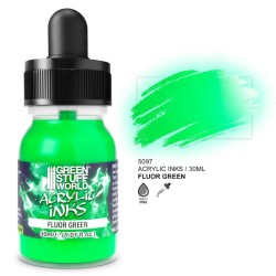 Tinta Acrilica Fluor - Verde